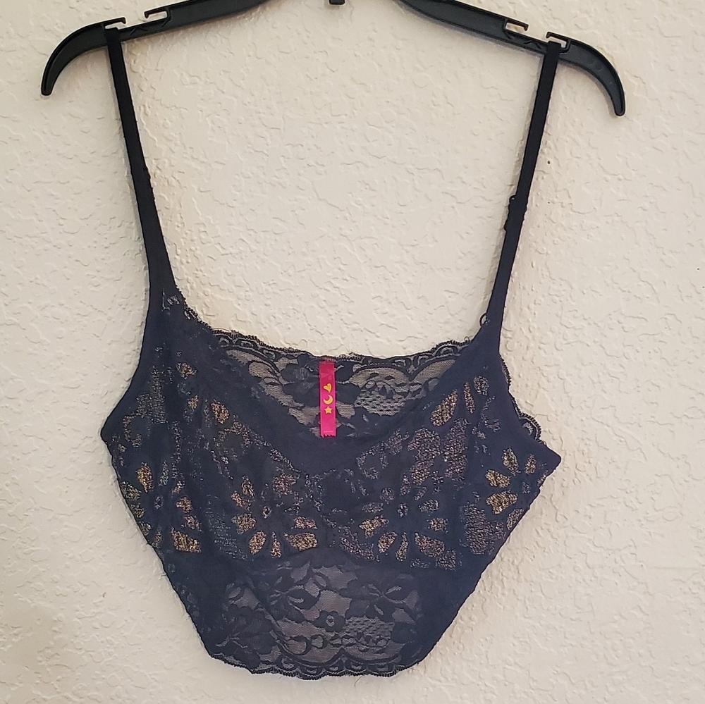 LACE Bralette Top Size L - Picture 1 of 3